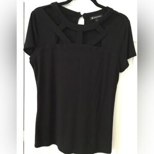 International Concepts black cut out top.